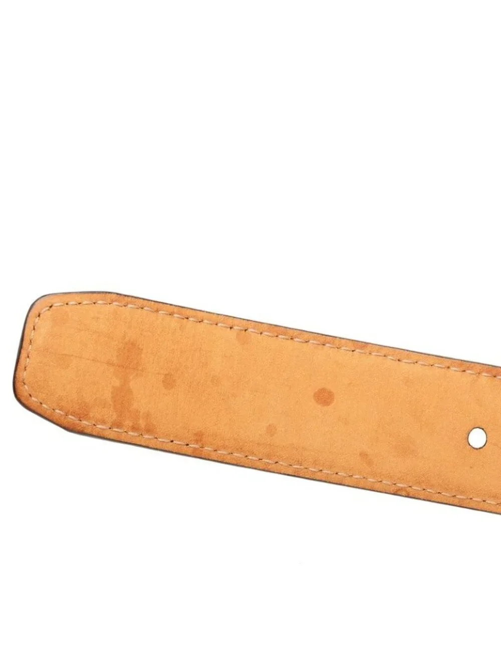 Louis Vuitton Monogram Belt 90/36 Brown Leather